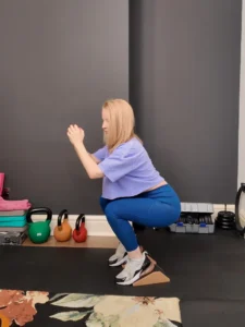 Elevated Heels Squat