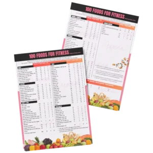 100 Foods for Fitness List Thumbnail