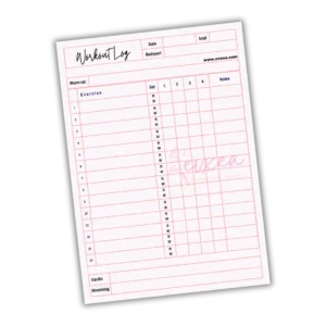 Workout Log Template